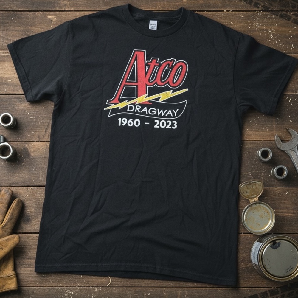Dragway Black Graphic Tee